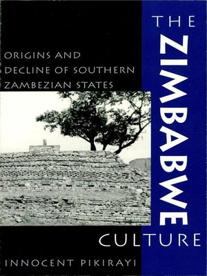 cover image of The Zimbabwe Culture